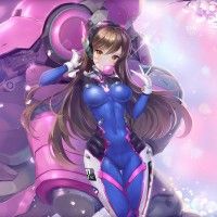 #Overwatch D.Va #Dessin ee_ax #JeuVideo