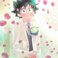 #MyHeroAcademia #Mariage #Dessin #Fanart emi76non #IzukuMidoriya #Manga #Anime