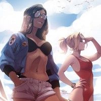 #Overwatch #Baywatch #Dessin #Fanart vashperado #JeuVideo