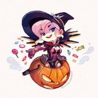 #Overwatch #Halloween #Dessin onemegawatt #Fête #JeuVideo