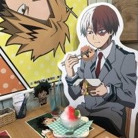 #MyHeroAcademia #Takoyaki #ShoutoTodoroki #Anime