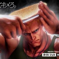 #StreetFighter Guile fait de la pub pour du gel coiffant au #Japon