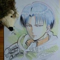 #LAttaqueDesTitans #Dessin sur #Shikishi #CrayonDeCouleur MARUfujiya #DessinSurShikishi #ShingekiNoKyojin