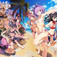 #FateGrandOrder #Plage #Vacance #Fille #MaillotDeBain #Manga