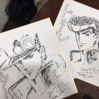 #JojoSBizarreAdventure #Dessin sur #Shikishi #TerumiNishii #Manga #Anime #DessinSurShikishi #CharacterDesigner #Animation