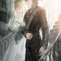 #FinalFantasy 15 #Mariage Noctis Lucis Caelum Lunafreya Nox Fleuret #Dessin #Fanart murakaruki #JeuVidéo #Manga