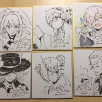 #FateGrandOrder #Dessin sur #Shikishi #DessinSurShikishi #Manga #JeuVidéo