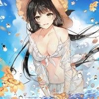 #Fille #MaillotDeBain #Chapeau #Dessin pandagom0_0 #Manga