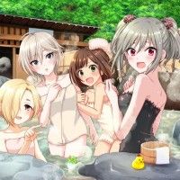 #TheIdolMasterCinderellaGirls #Fille #Bain #Onsen #KanzakiRanko #ShirasakaKoume #Manga