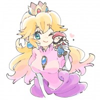 #PrincessePeach #Mario #Dessin ningukt #JeuVidéo