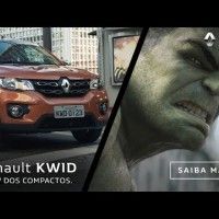 #Hulk dans une pub de #Voiture #Renault