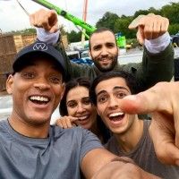 Début du tournage du film live #Aladdin! @disneyfr