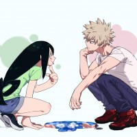 #MyHeroAcademia #Dessin 間に合ってない #KatsukiBakugou #TsuyuAsui #Anime #Manga