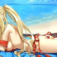 #FateGrandOrder Saber #NeroClaudius #MaillotDeBain #Dessin KWKM27c #JeuVidéo