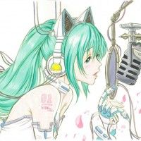 #Vocaloid #HatsuneMiku #Dessin itaoka #Manga