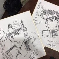 #Dessin sur #Shikishi #JojoSBizarreAdventure #DessinSurShikishi #Anime #Animation #Manga