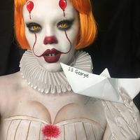 #Ça le clown #Gripsou #Grippesou #Grippe-Sou #Pennywise #Cosplay Lauren Beckman