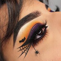 #Halloween #Maquillage make-up #Yeux