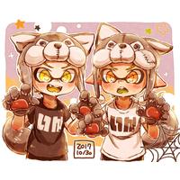 #Halloween #Splatoon #Dessin ha_ru_ta_ro #JeuxVideo