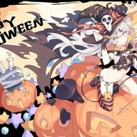 #Halloween #Sorcière #Citrouille #Dessin litsvn #Manga
