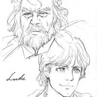 #StarWars #LukeSkywalker #Dessin #Mangaka #YusukeMurata