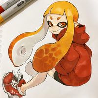 #Splatoon #Dessin HAGIYA Kaoru #FeutreàAlcool #CopicCiao #JeuxVideo #Manga #Nintendo