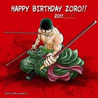 #OnePiece #RoronoaZoro #Anniversaire #Pocky day photo coco_634 #Manga