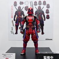 #Figurine #Deadpool en #Samourai au #Tokyo #ComicCon #Marvel #Japon #Popculture #Goodie #Salon