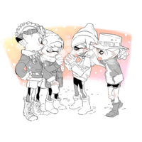 #Splatoon #Dessin kutuyatti #Nintendo #JeuxVideo