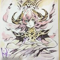 #Dessin sur #Shikishi koji_illust #DessinSurShikishi #Manga