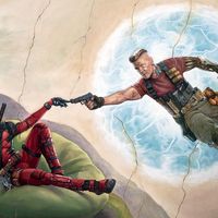 #Deadpool 2 La Création d'Adam #Michelange