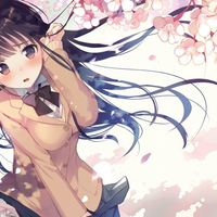 #Fille #écolière sakura #Dessin g_woyoyo #Manga