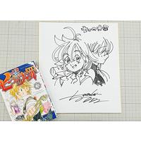 #SevenDeadlySins #NanatsuNoTaizai #Dessin sur #Shikishi #Manga #DessinSurShikishi #SuzukiNakaba