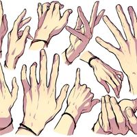 dessiner les #Mains dendenkiribaku
