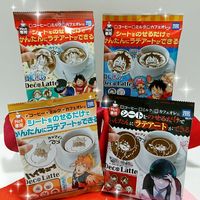 Deco Latte #OnePiece #TokyoGhoul #Haikyu