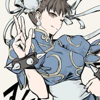 #Chunli fête ses 50 ans #Dessin Kuroi susumu #StreetFighter #JeuVidéo