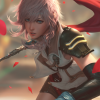 #FinalFantasy XIII #Lightning #Dessin Raiko #JeuVidéo