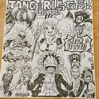 #OnePiece #Dessin sur #Shikishi #DessinSurShikishi #Manga