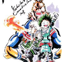 #Dessin du #CharacterDesigner #MyHeroAcademia #YoshihikoUmakoshi #Anime #Animation #Manga