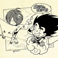 #DragonBall #Songoku Gegege No Kitaro #KitaroLeRepoussant #Dessin 8_4_4_ #Anime #Manga #Animation