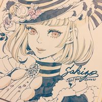 #Fille #Chapeau #Dessin sur #Shikishi #Sakizo #DessinSurShikishi #Manga