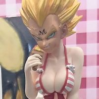 #Figurine Majin #Vegeta sexy en #Bikini #DragonBall #MaillotDeBain #Goodie #Anime #Manga