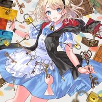 Alice au pays des clés #Dessin hanekoto2424 #Manga