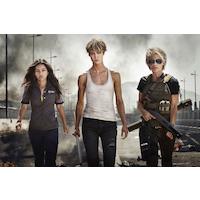 Les actrices Linda Hamilton, Mackenzie Davis et Natalia Reyes dans le prochain #Terminator. Sortie prévue pour le 20 novembre 2019.