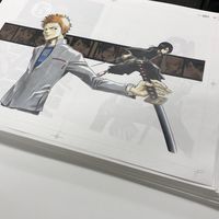 coulisse du gros #Artbook #Bleach Jet #TiteKubo #KuboTite #Manga #MakingOf #Dessin