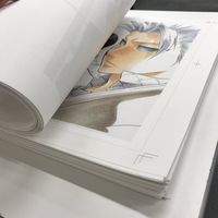 coulisse du gros #Artbook #Bleach Jet #MakingOf #TiteKubo #KuboTite #Manga #Dessin