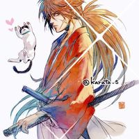 Kenshin Himura #KenshinLeVagabond #Dessin karuta_s #Manga