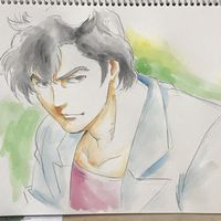 #NickyLarson #CityHunter #Dessin NISHINOB #Aquarelle #Manga