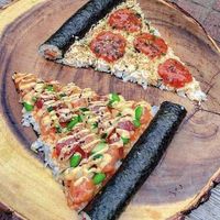 #Pizza #Sushi