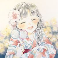 #Dessin #Aquarelle #Fille #Kimono #Japon par #Yufushi #Manga